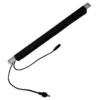 achterkant van LiFePO4-batterij (B-12-LFP) met bevestigingsstrip.