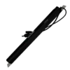 Zij aanzicht van LiFePO4-batterij (B-12-LFP) met bevestigingsstrip.