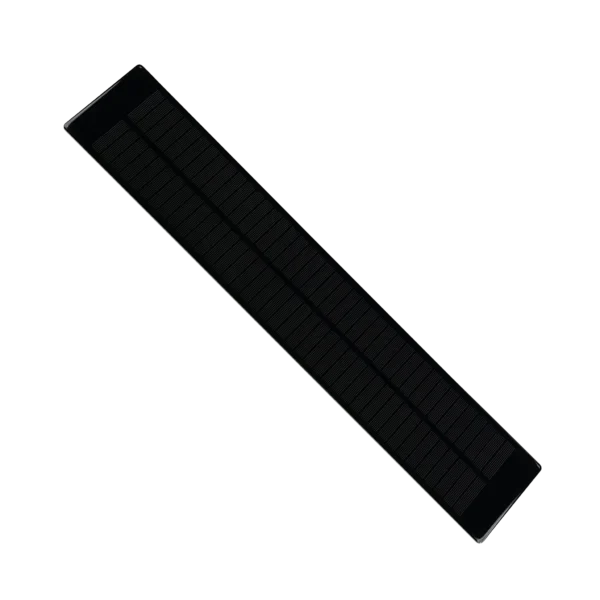 Voorkant van zonnepaneel Plus (SP-16.8-Plus) in zij aanzicht.