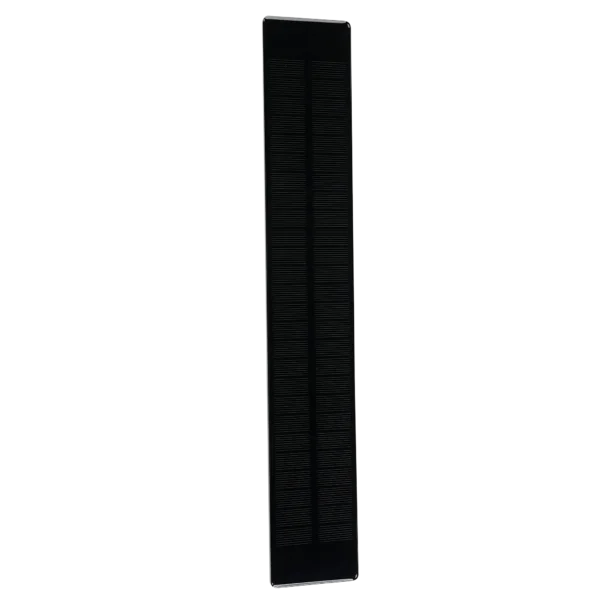 Voorkant van zonnepaneel Slim (SP-9.6-Slim) in frontaal aanzicht.